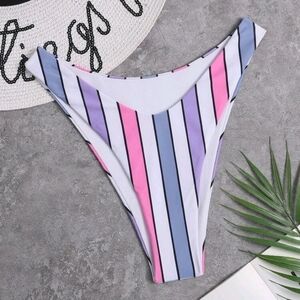 Swim Bottom Seperates Pastel Dreams Bikini Bottom, Pink Purple, S